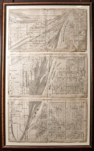 Map of Kansas City Stockyards