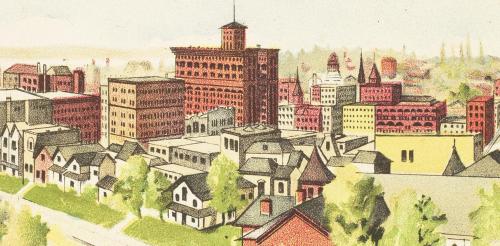 Postcard image of Kansas City