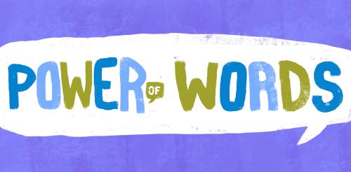 Power of Words banner