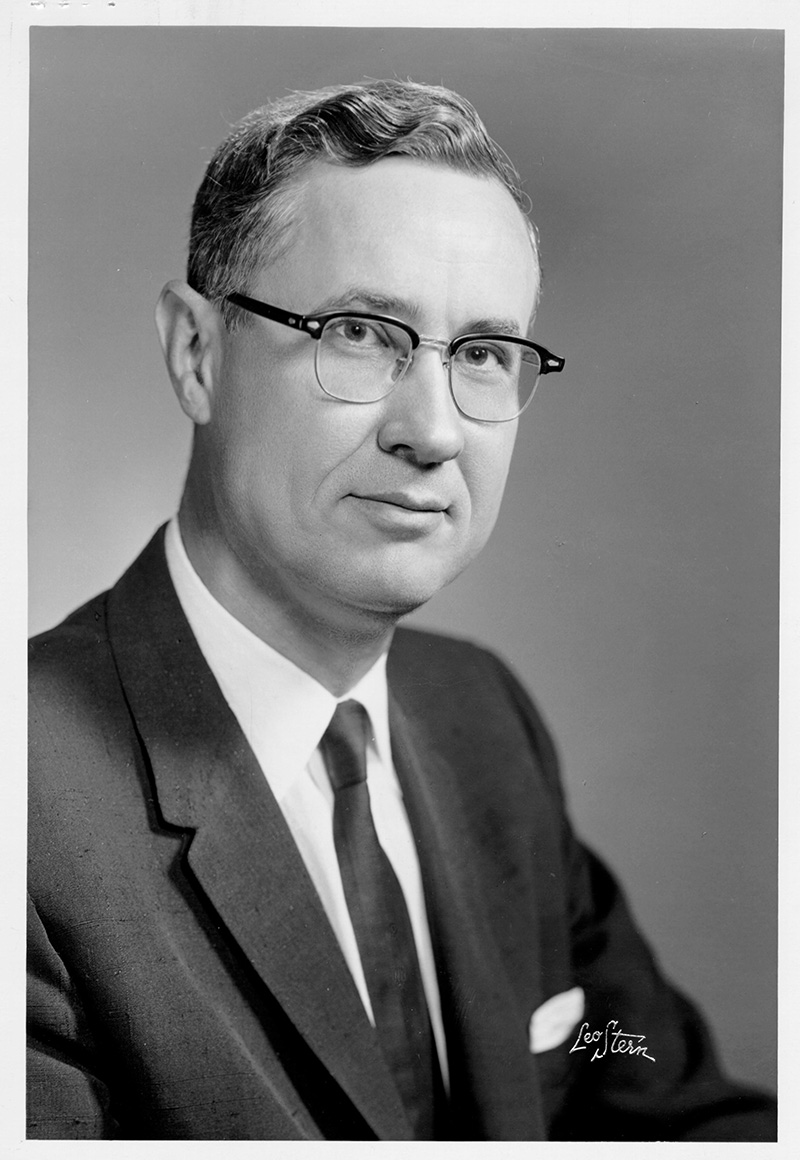 Portrait of Ilus Davis, mayor of Kansas City when the Landmarks Commission was founded, n.d. Kansas City Public Library