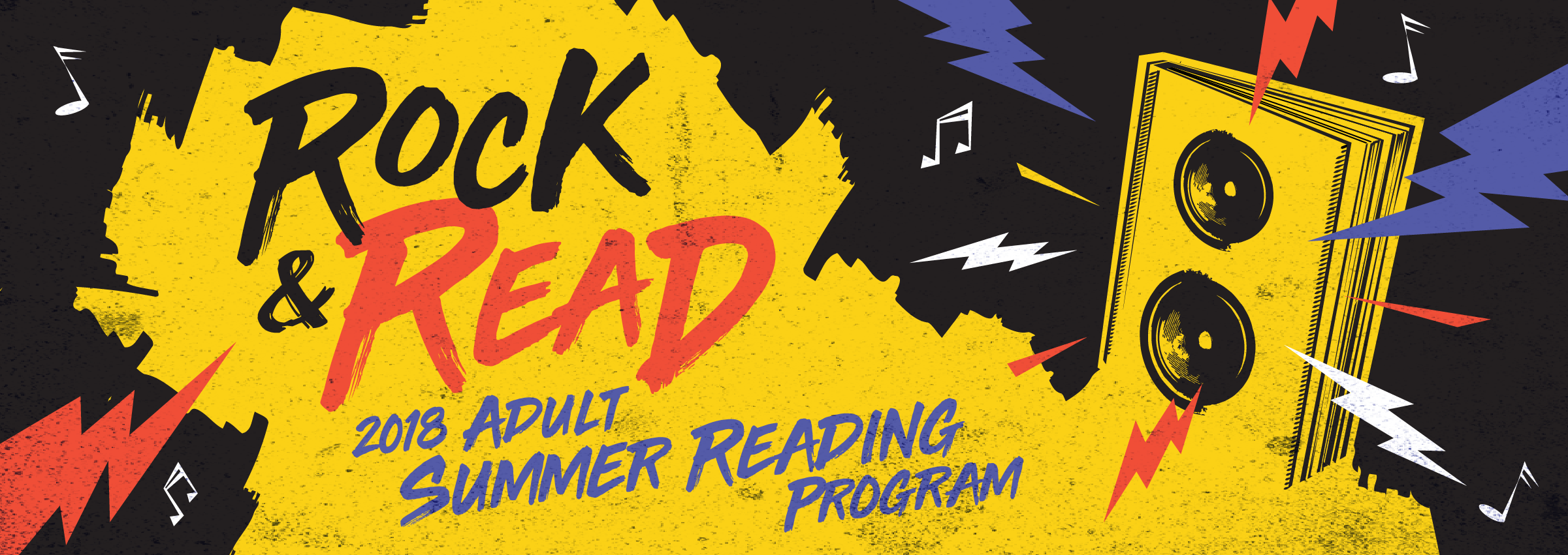 2018 Rock and Read yellow book with speaker