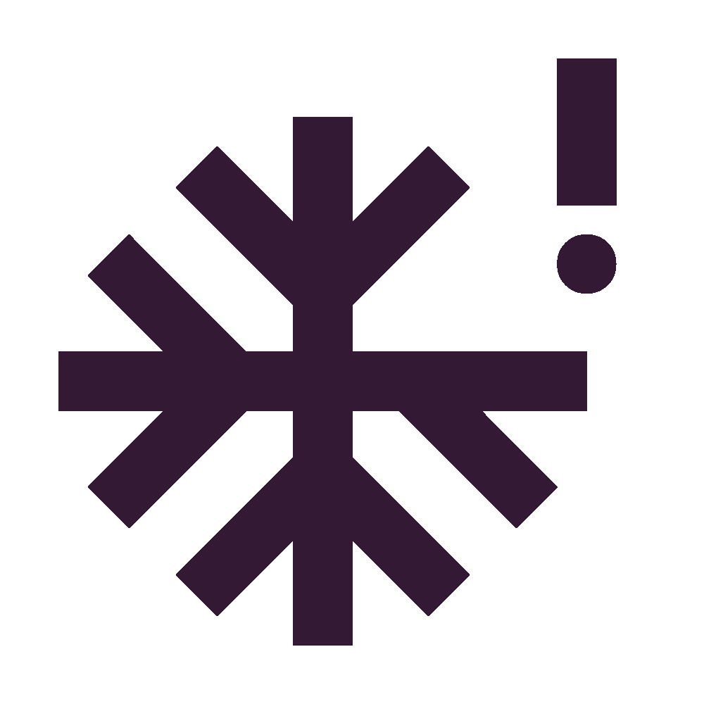 Snowflake Warning Plum