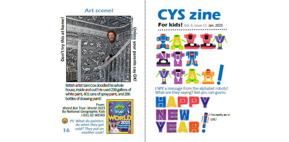 Monthly CYS Zine Cover