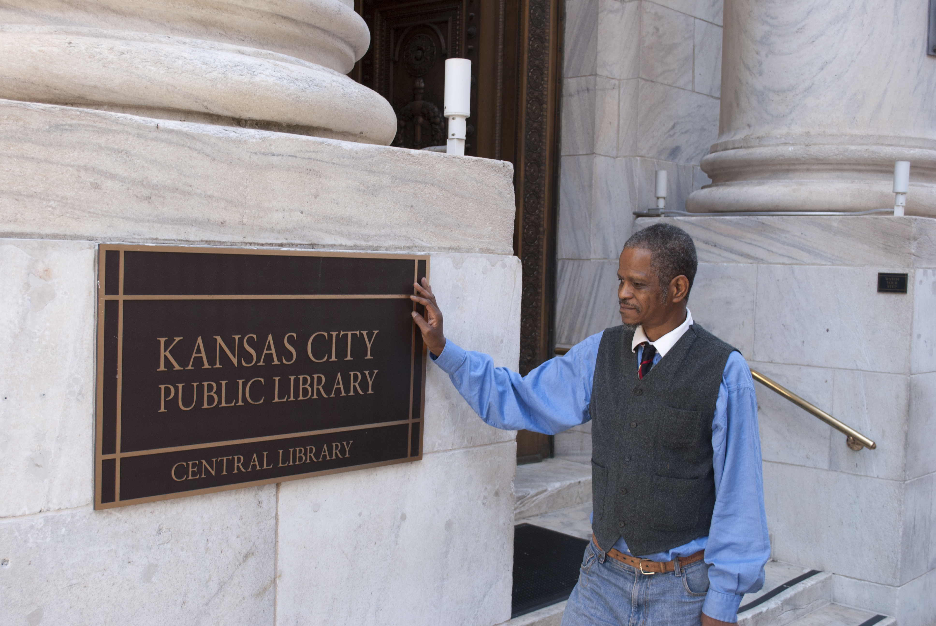 Alvin Sykes at Central Library