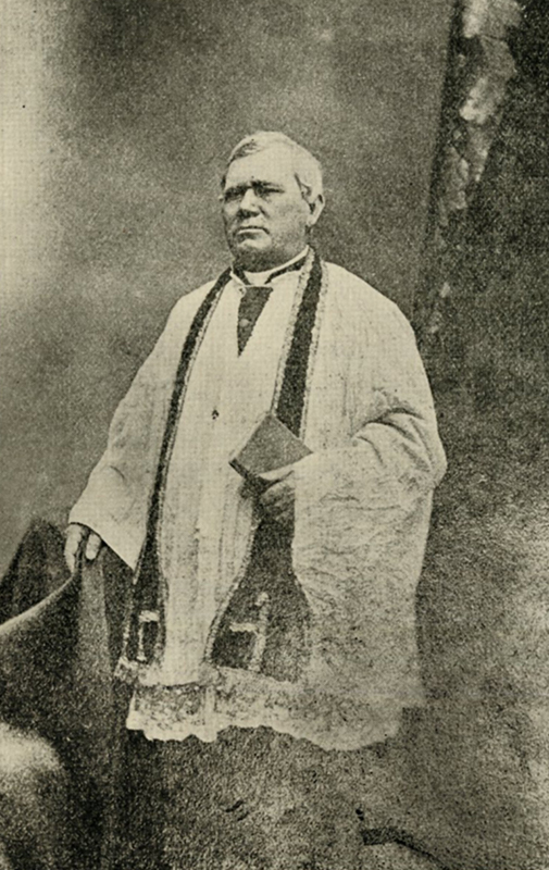 Father Bernard Donnelly, Kansas City’s first Roman Catholic priest. n.d. Kansas City Public Library
