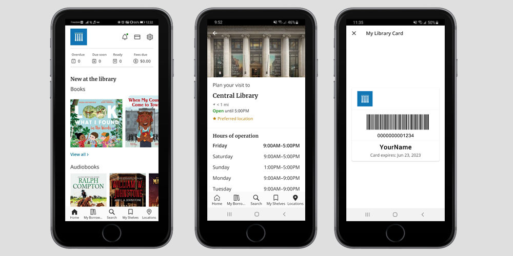 Public Library Mobile App