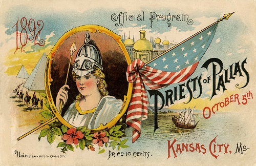 1892 parade program