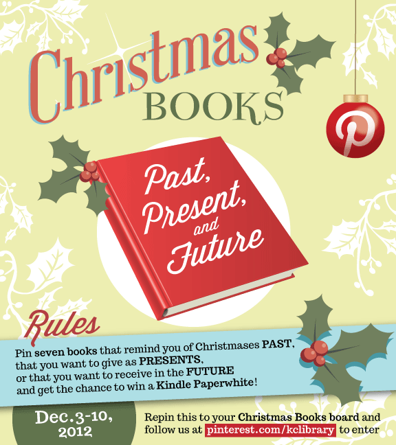 Pinterest Christmas Books Contest