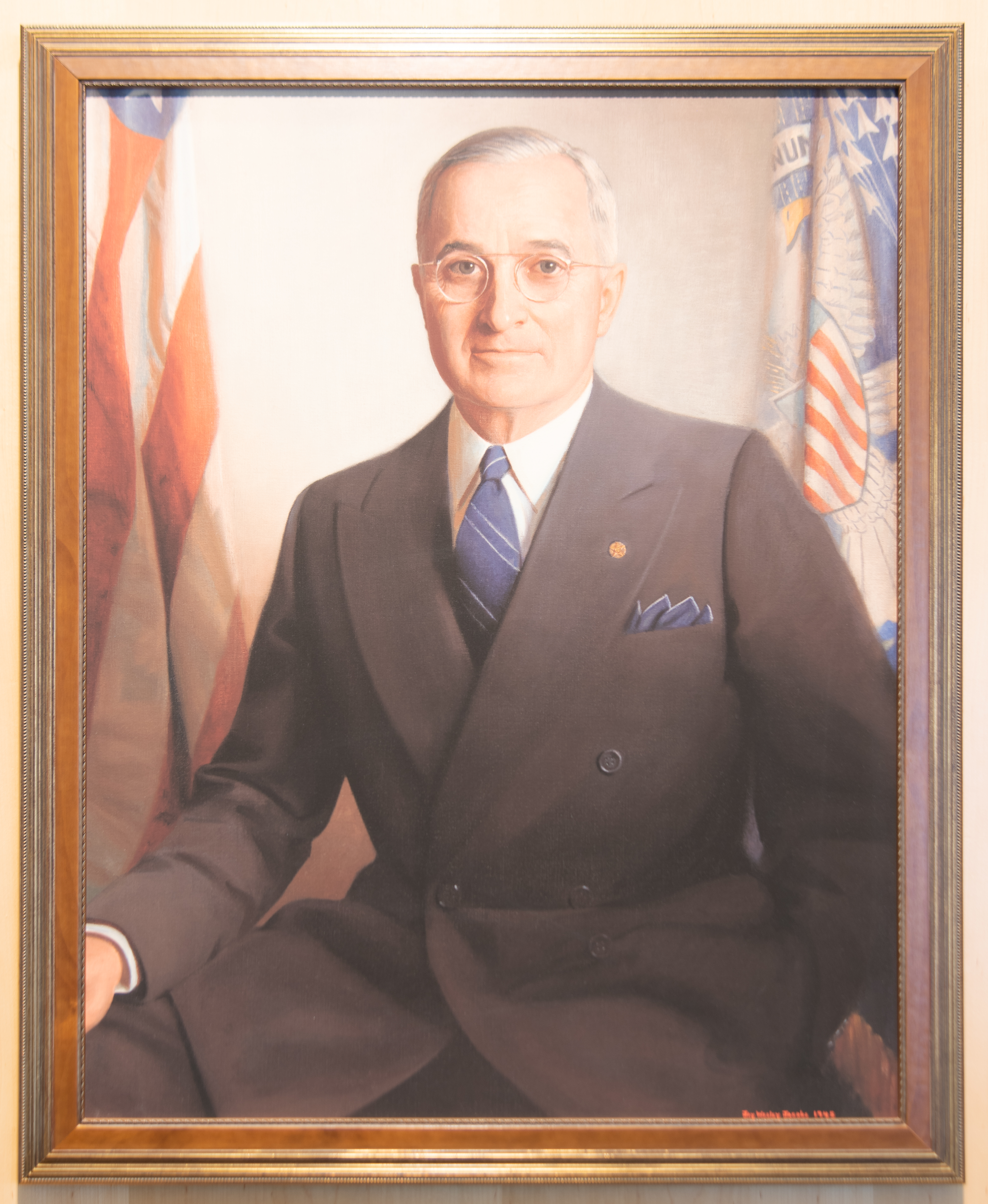 Portrait of Harry S. Truman | Kansas City Public Library