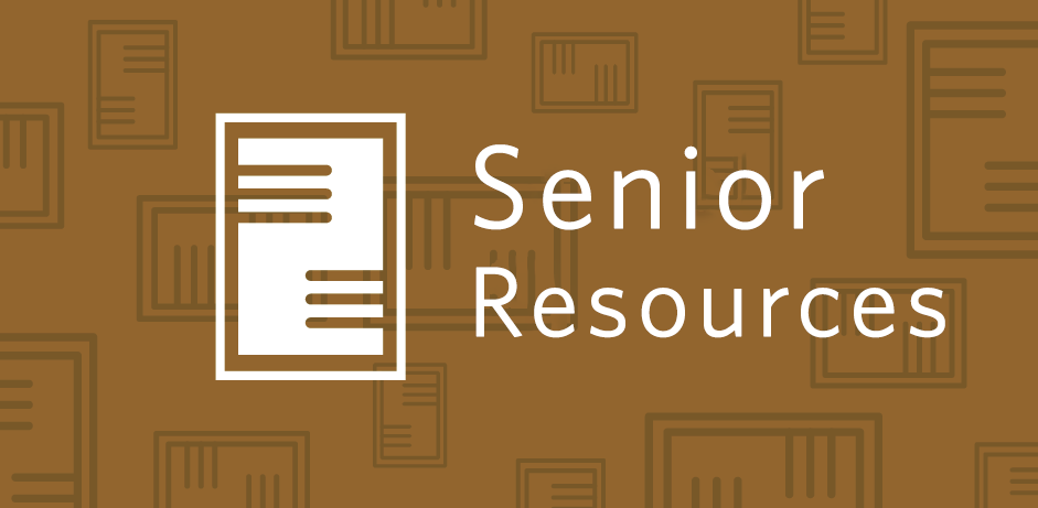 Senior Resources Sheet