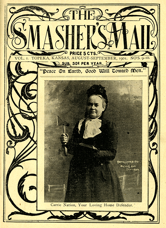 carrie nation hatchet