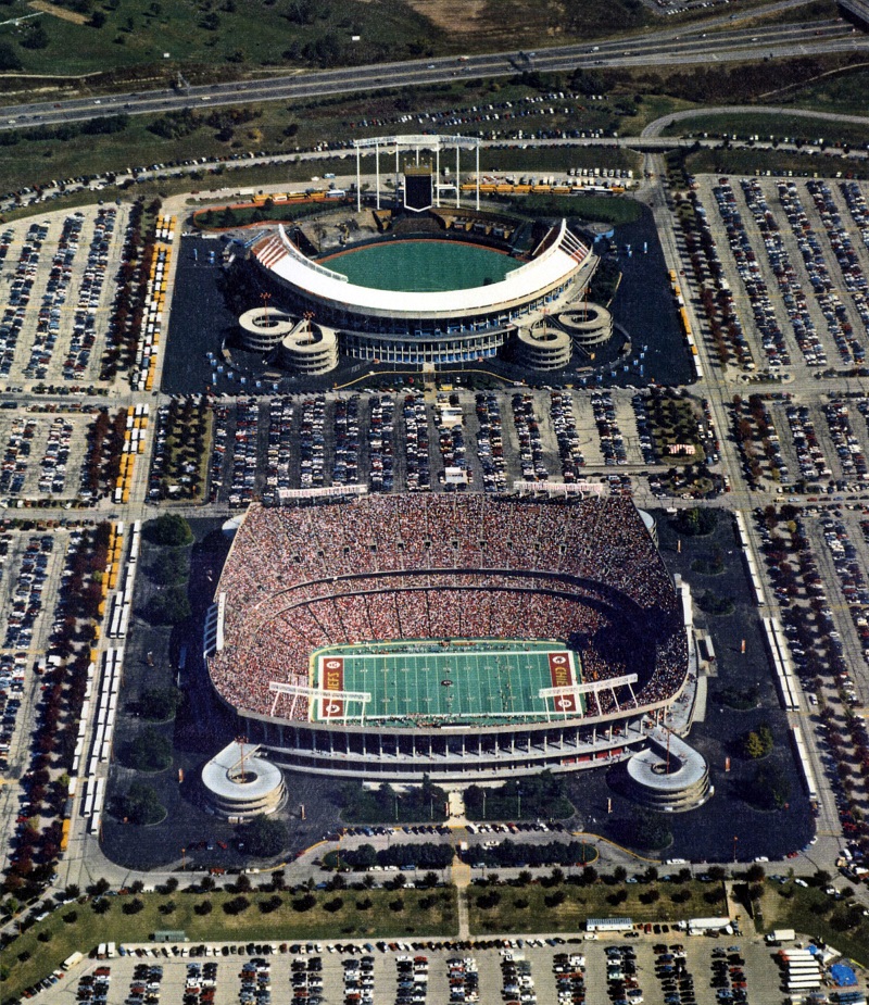 KC Q Tackles History of Arrowhead, Kauffman Stadiums. See How They