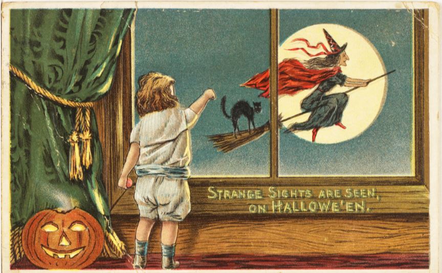 winscp halloween postcards from 1920s