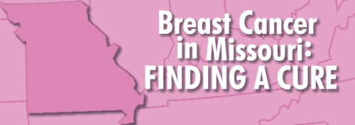pink Missouri outline