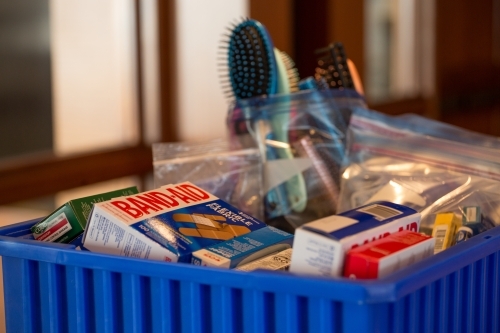 In January, patrons can donate hygiene items to the Library, such as toothbrushes and toothpaste, shampoo, and more.