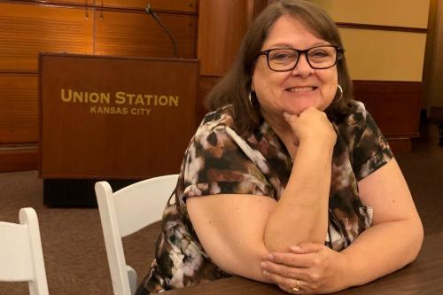 Woman in a Union Station board room