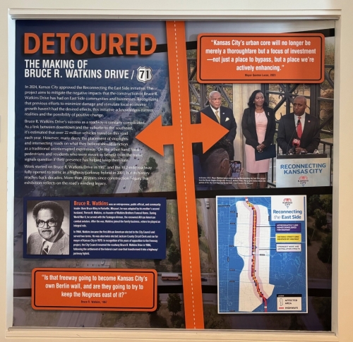 Detoured exhibition in Central Library