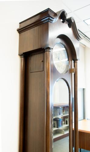 Colonial Manufacturing Grandfather Clock, alternate view