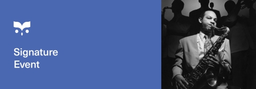 man playing saxophone