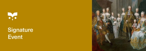 painting of gathering of people