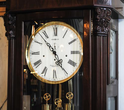Howard Miller Presidential Collection Grandfather Clock detail