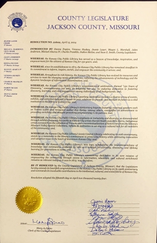 Jackson County resolution