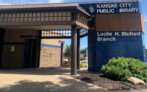 Exterior of the Lucile H. Bluford Branch