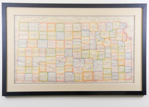 Cram's Superior Map of Kansas