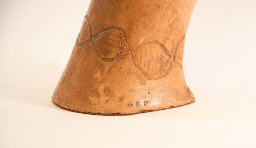 Terracotta Head, signature