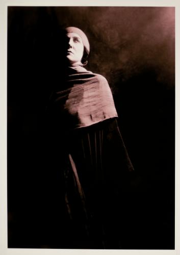 Portrait of Nance O'Neil Dressed in Black