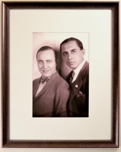 Portrait of Olsen and Johnson in Three-Quarter Pose