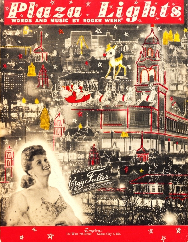 In 1951, local musician, amateur songwriter, and sound engineer, Roger C. Webb, composed a song titled "Plaza Lights."