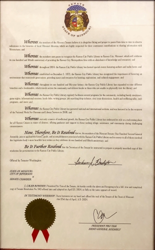 Missouri senate resolution