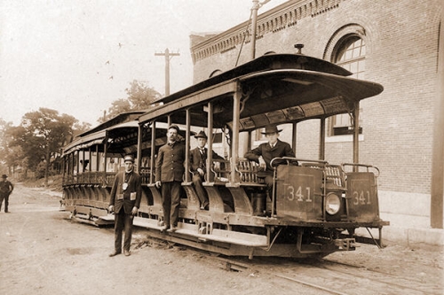 Streetcars back in the day