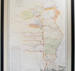 1837 Map of Western & Northern Frontier