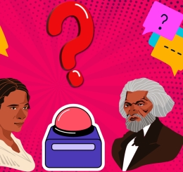 illustration of trivia buzzer