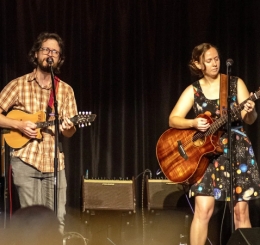 two acoustic string players