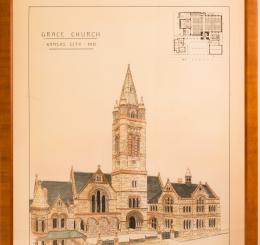 American Architect & Building News, Oct. 15, 1887, Grace Church, KCMO (large)