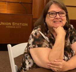 Woman in a Union Station board room