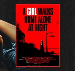 featured movie cover along with screaming girl