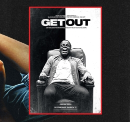 featured movie cover along with screaming girl