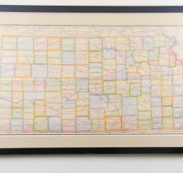 Cram's Superior Map of Kansas