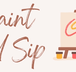 easel and paintbrushes