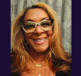 woman smiling