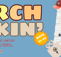 illustration of hat, tote, and shirt