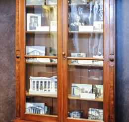 The Library's First Bookcase