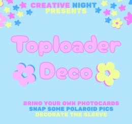 photographs of decorated toploaders