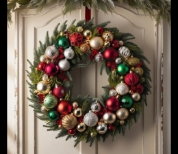 holiday wreath