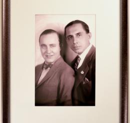 Portrait of Olsen and Johnson in Three-Quarter Pose