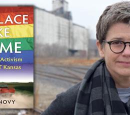 Kansas has seen advances in LGBT acceptance and rights over the past decade and a half that belies perceptions of one of the country’s most famously red states. Progress has come fitfully, to be sure. But it has come nonetheless, and C.J. Janovy details the advances in both attitude and deed in the Library’s latest FYI Book Club selection, No Place Like Home: Lessons in Activism from LGBT Kansas. 